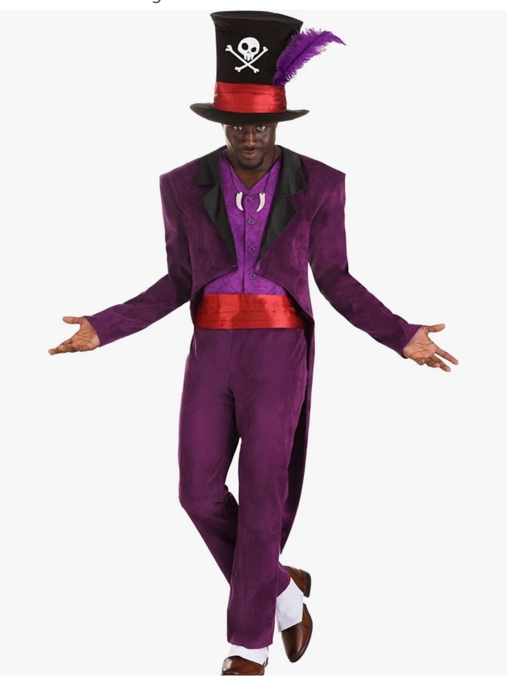Adult Dr. Facilier Men's Halloween Costume